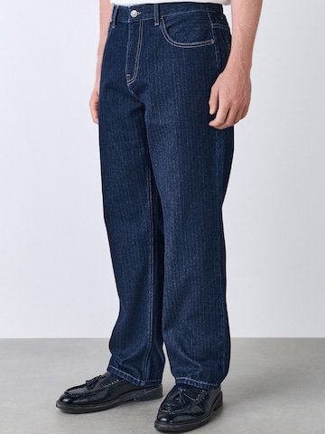 Next Loosefit Jeans in Blauw: voorkant