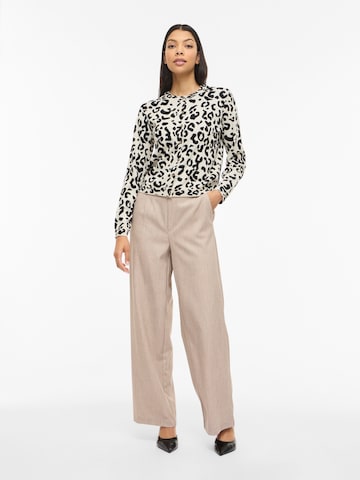 VILA Gebreid vest 'VIMAYAS' in Wit