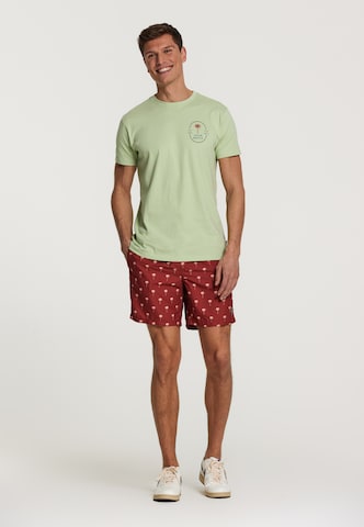 Shiwi T-Shirt 'Tulum' in Grün