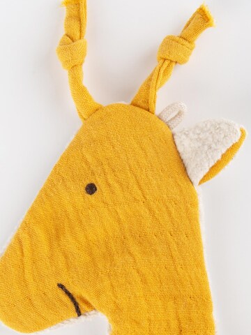 SIGIKID Stuffed animals 'Knistertuch Giraffe sigibaby' in Yellow