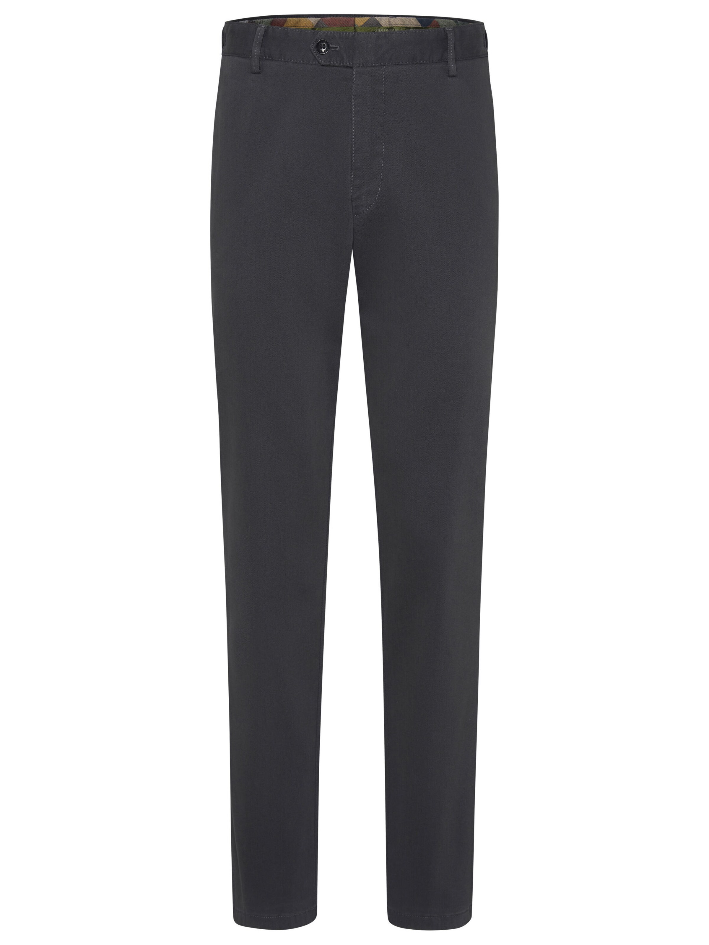 MEYER Chino Pants in Grey: front