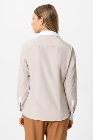 DENIM CULTURE Blouse 'MAJA' in Beige