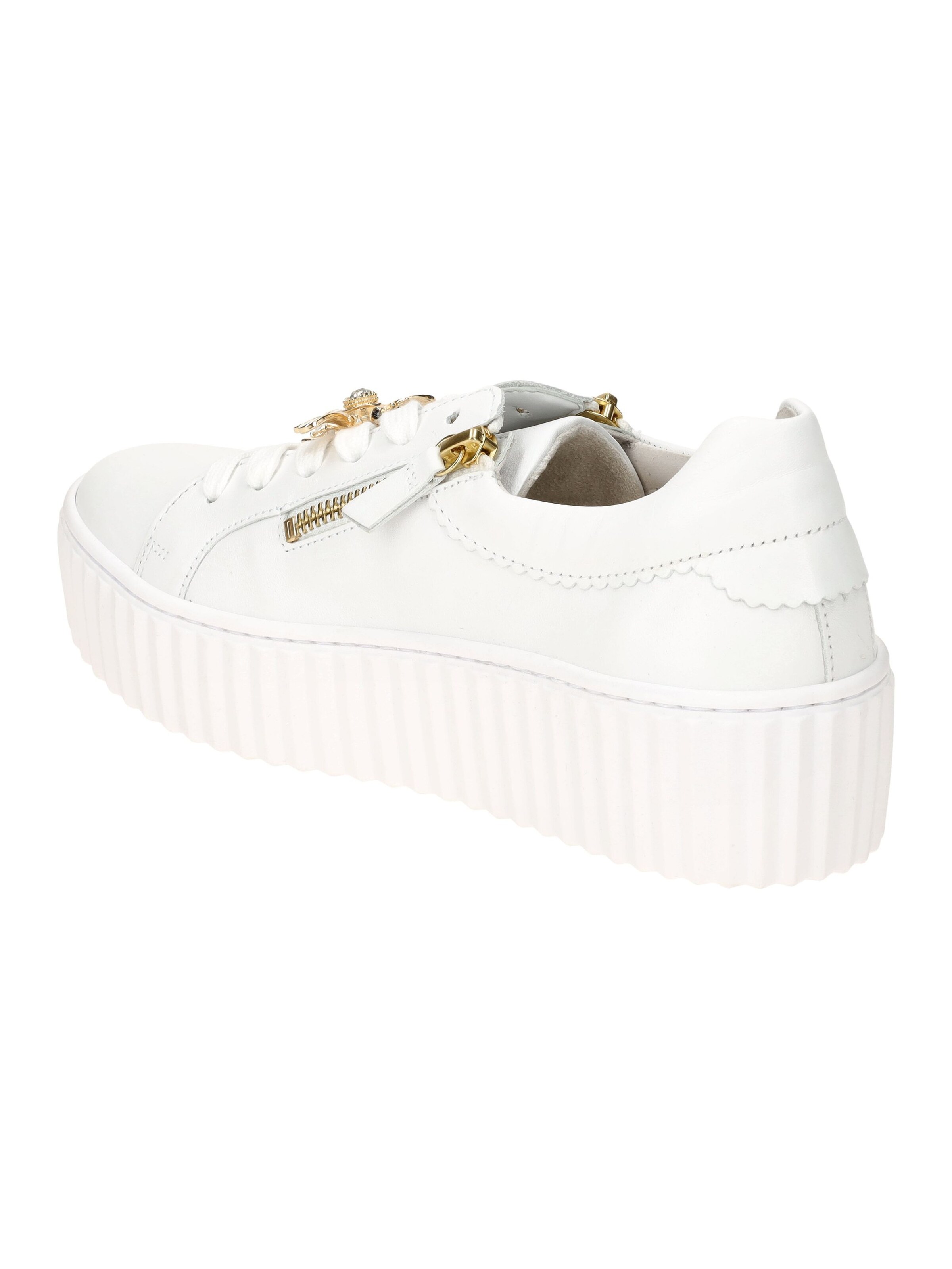 GABOR Schnürschuh in Weiß