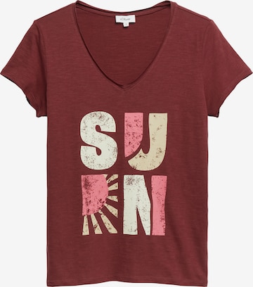 s.Oliver - Camiseta en rojo: frente