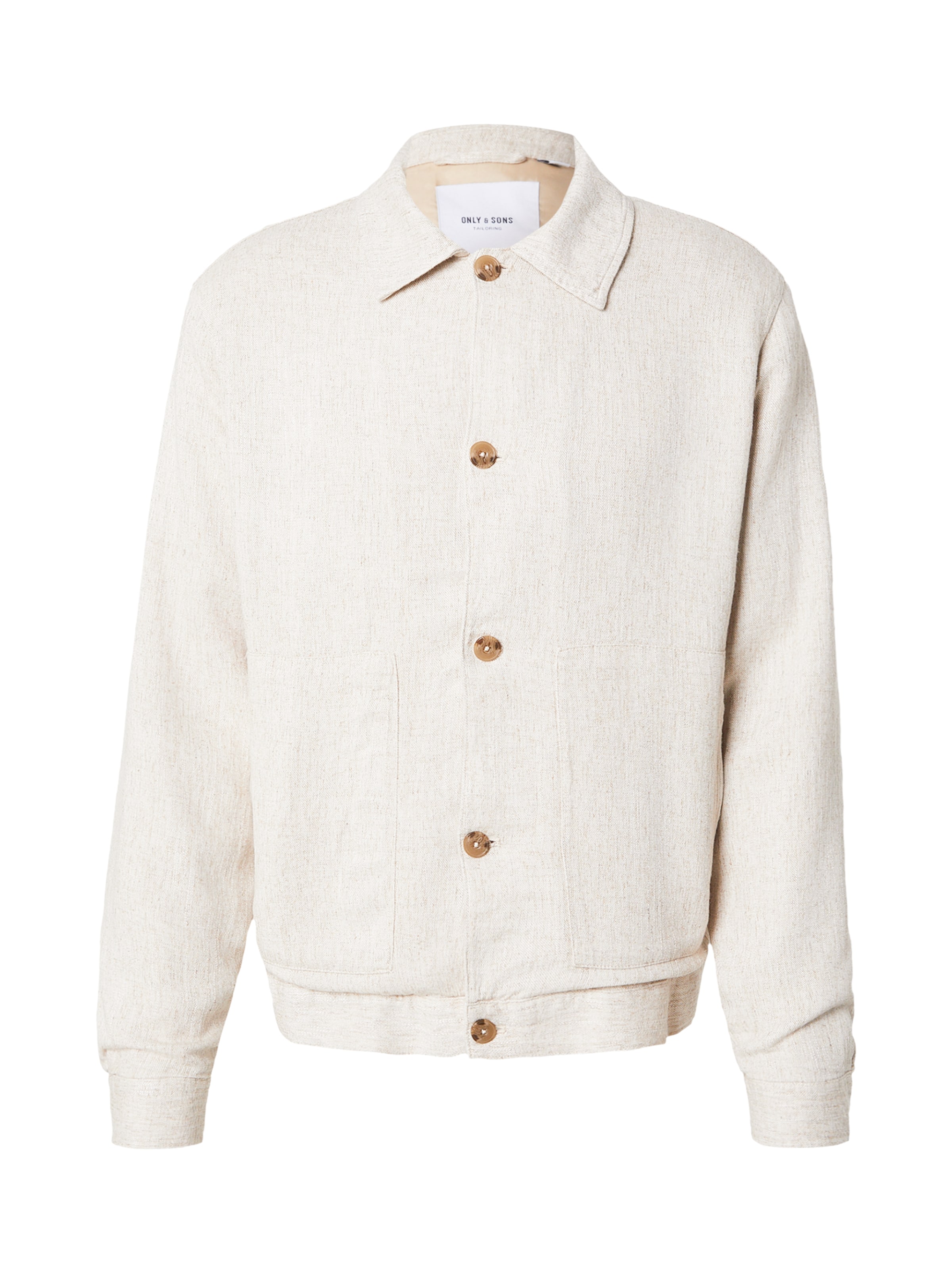 Only & SonsPrijelazna jakna 'ONSELIOT' - siva boja: prednji dio