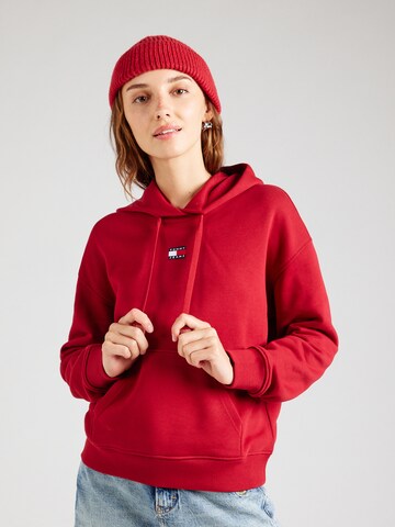 Tommy Jeans Sweatshirt in Rot: Vorderseite