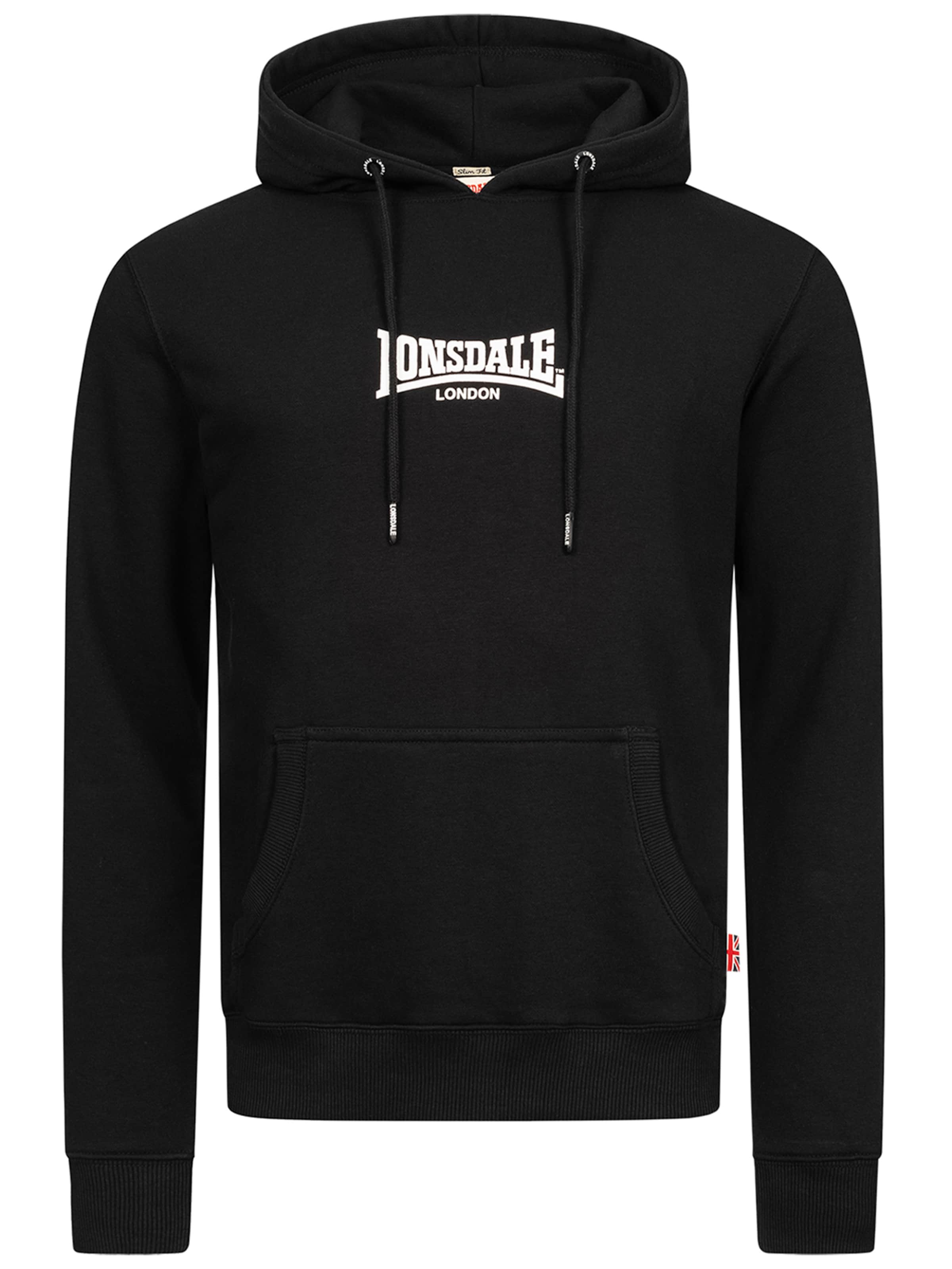 Sweat-shirt 'Beetham' LONSDALE en noir : devant