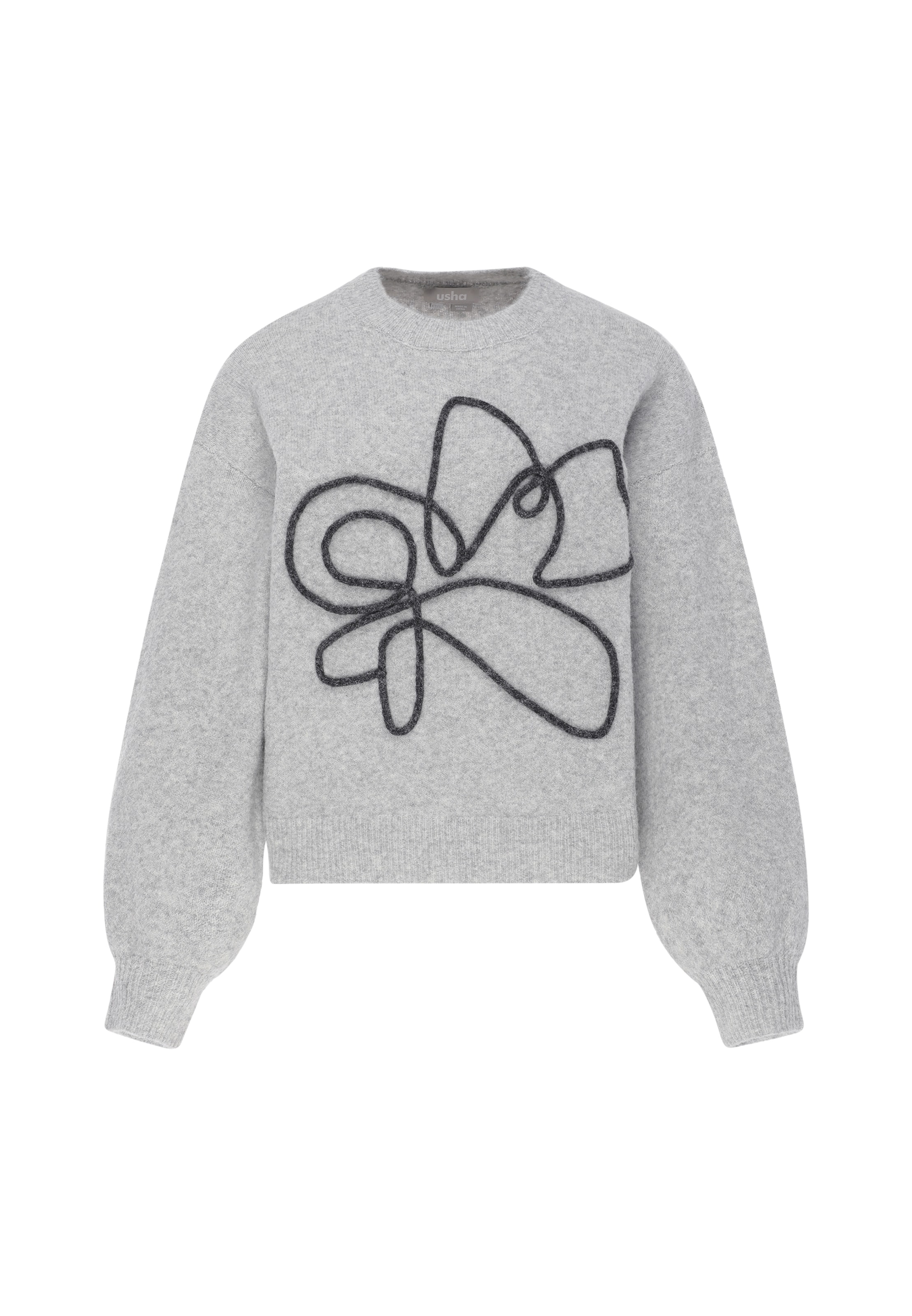Usha Sweater in Grey: front