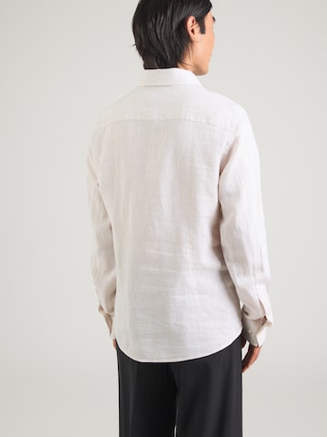 Coupe regular Chemise 'Tahaka' Bruun & Stengade en beige