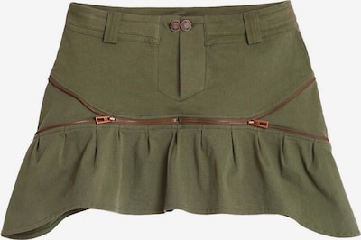 Sijonas iš Desigual, spalva – žalia, Prekių apžvalga