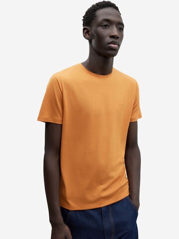 T-Shirt Adolfo Dominguez en orange : devant