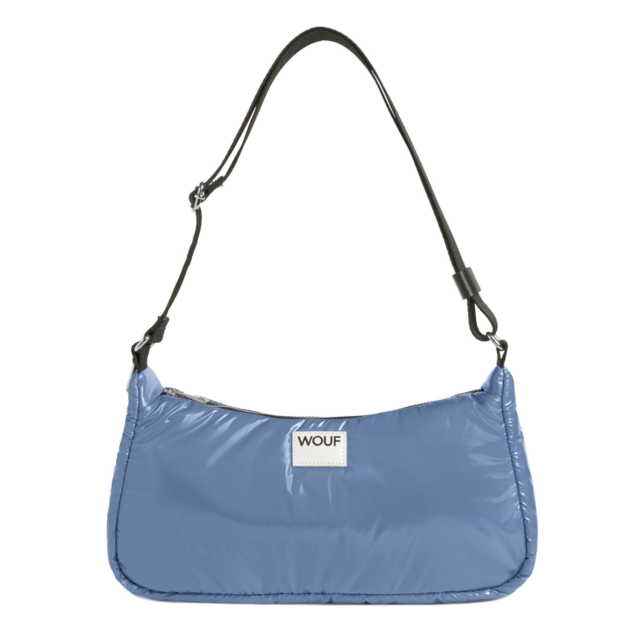 Sac bandoulière 'Glossy' Wouf en bleu : devant
