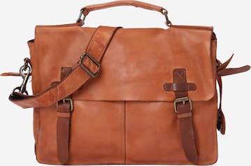 Harbour 2nd Aktovka 'Ashton' | rjava barva: sprednja stran