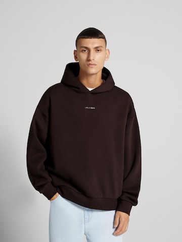 Bershka Sweatshirt i brun: framsida