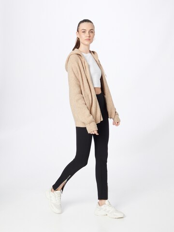 ABOUT YOU Knit Cardigan 'Jolin' in Beige