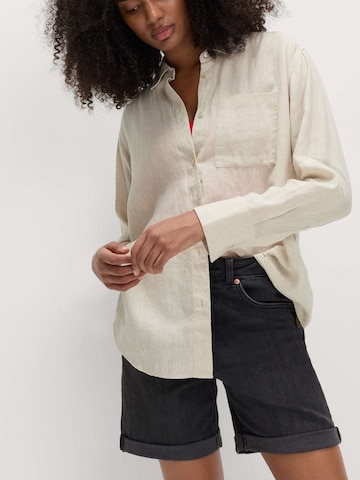 Chemisier Marks & Spencer en blanc : devant