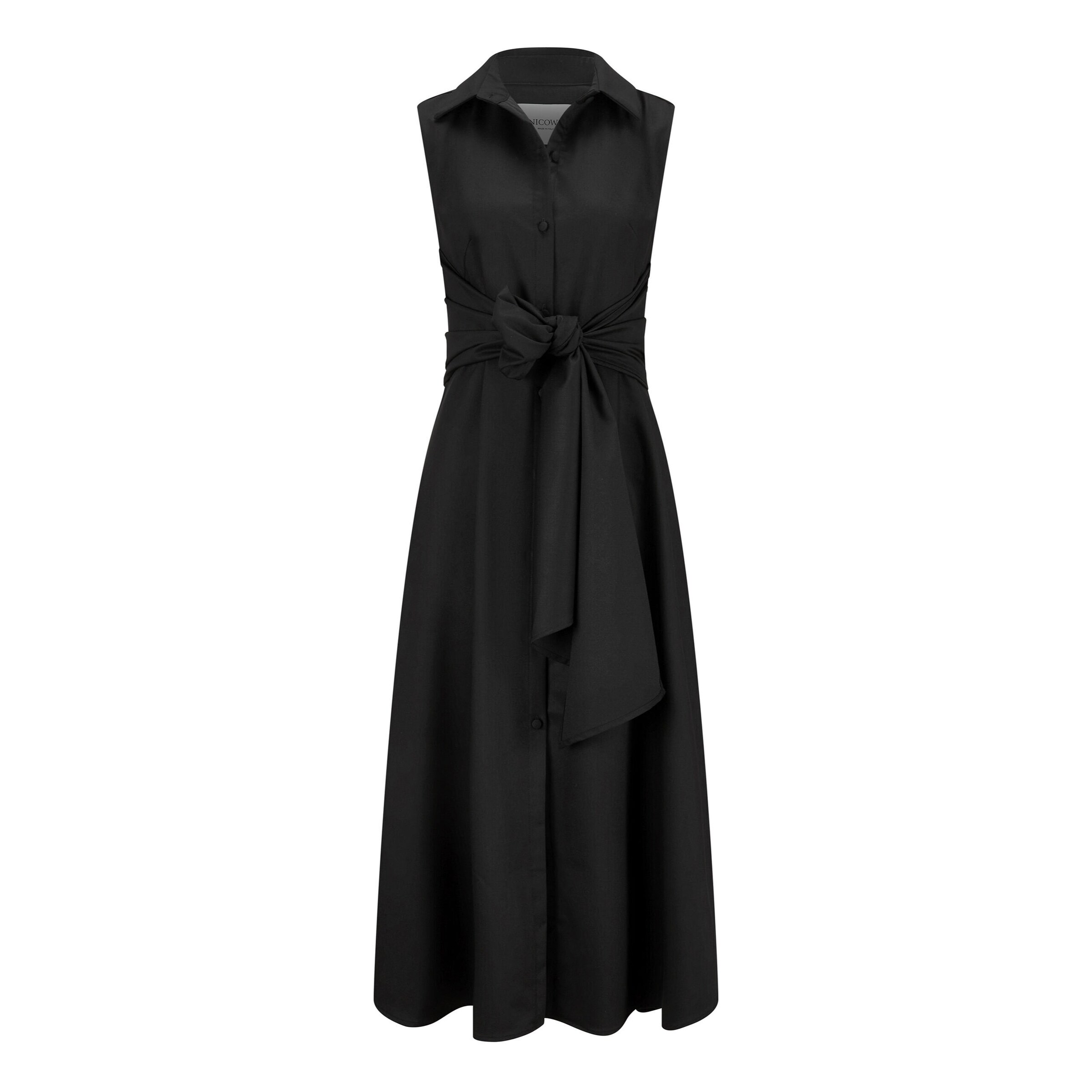 Robe Nicowa en noir : devant