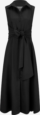 Robe Nicowa en noir : devant