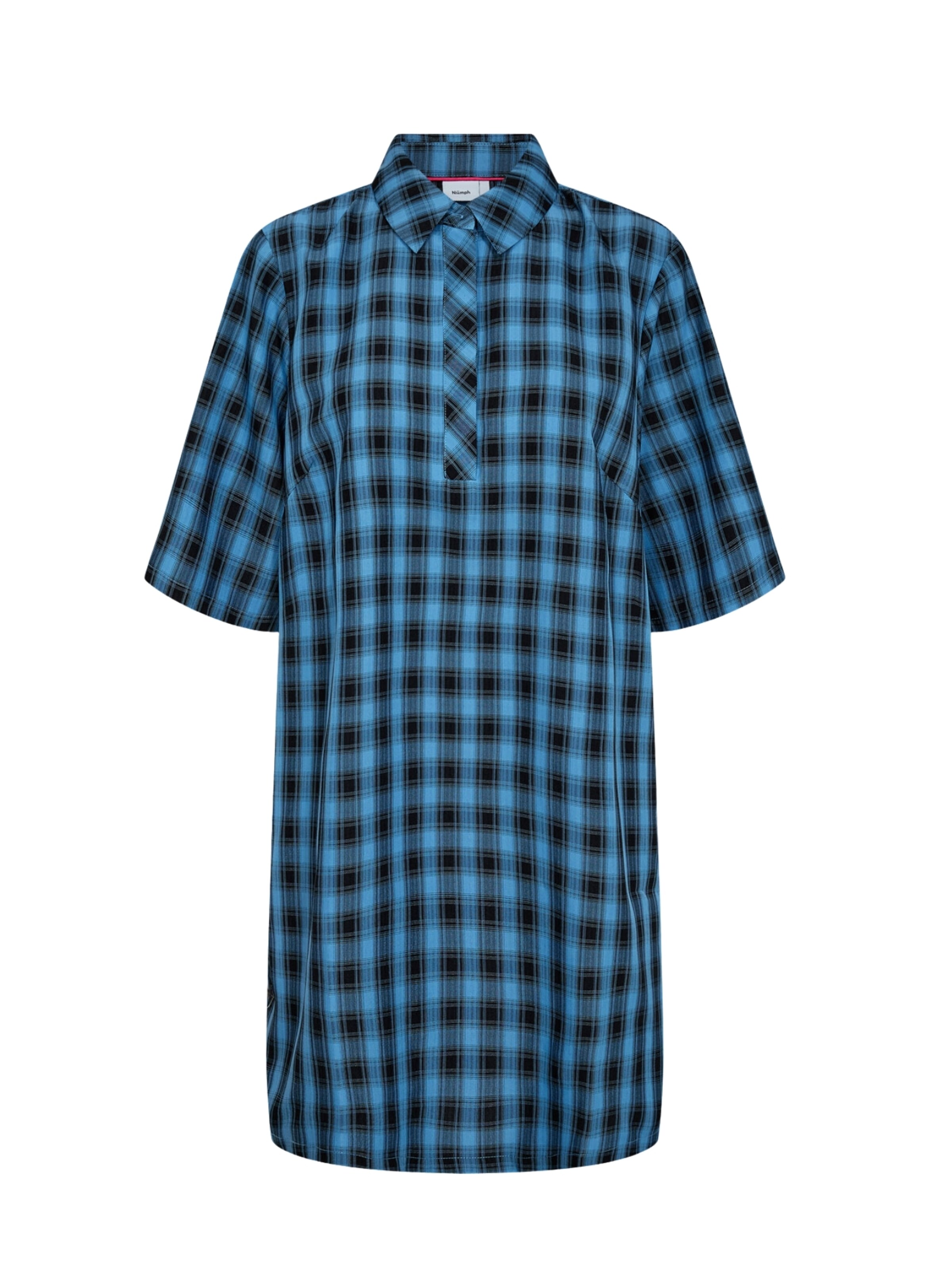 NÜMPH Blusekjole 'Elma' i blå: forside