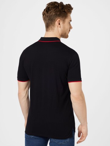 HUGO Poloshirt 'Dinoso' in Schwarz