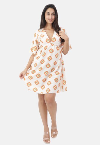Elara Summer dress in Orange