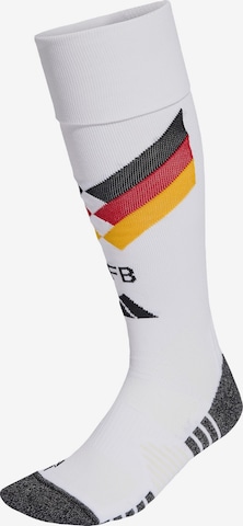 ADIDAS PERFORMANCE Sportsocken 'Germany 26 Home' in Weiß: Vorderseite
