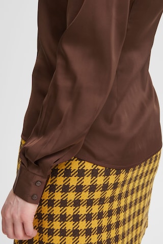 b.young Blouse 'Hence' in Brown