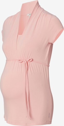 Esprit Maternity Koszulka w kolorze różowy: przód