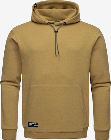 Ragwear Sweatshirt 'Arrwen' in Bruin: voorkant