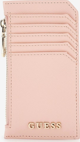 GUESS Wallet 'Noelle' in Pink: front