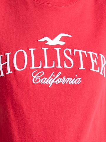 HOLLISTER Tričko – červená