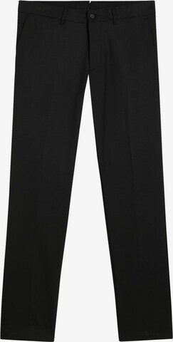 J.Lindeberg Pleated Pants 'Grant' in Black: front