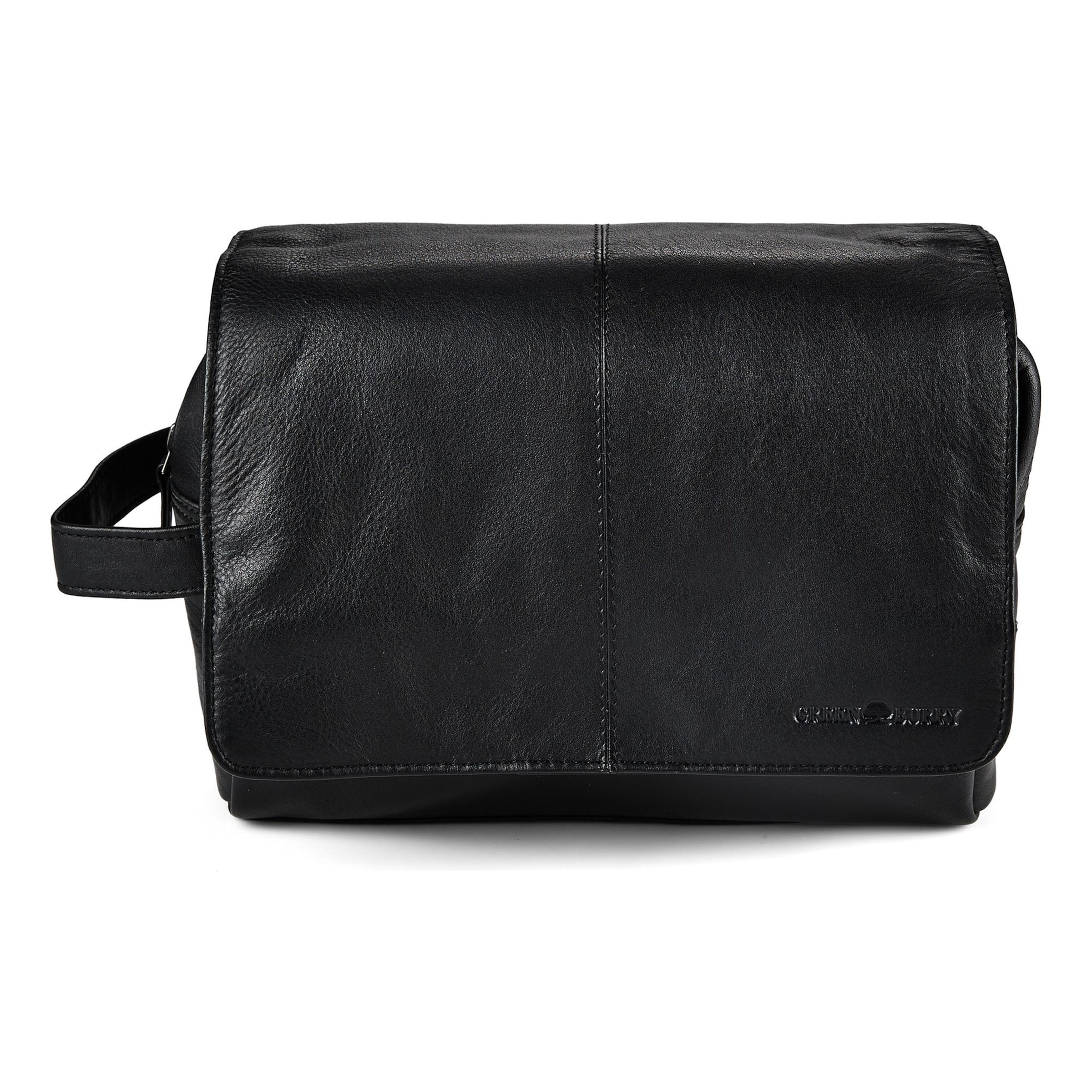 GREENBURRY Toiletry bag in Black: front