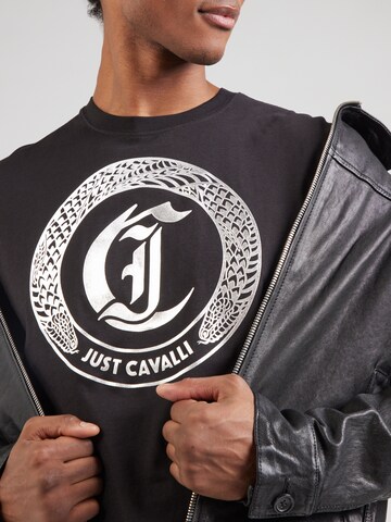 Just Cavalli - Camiseta en negro