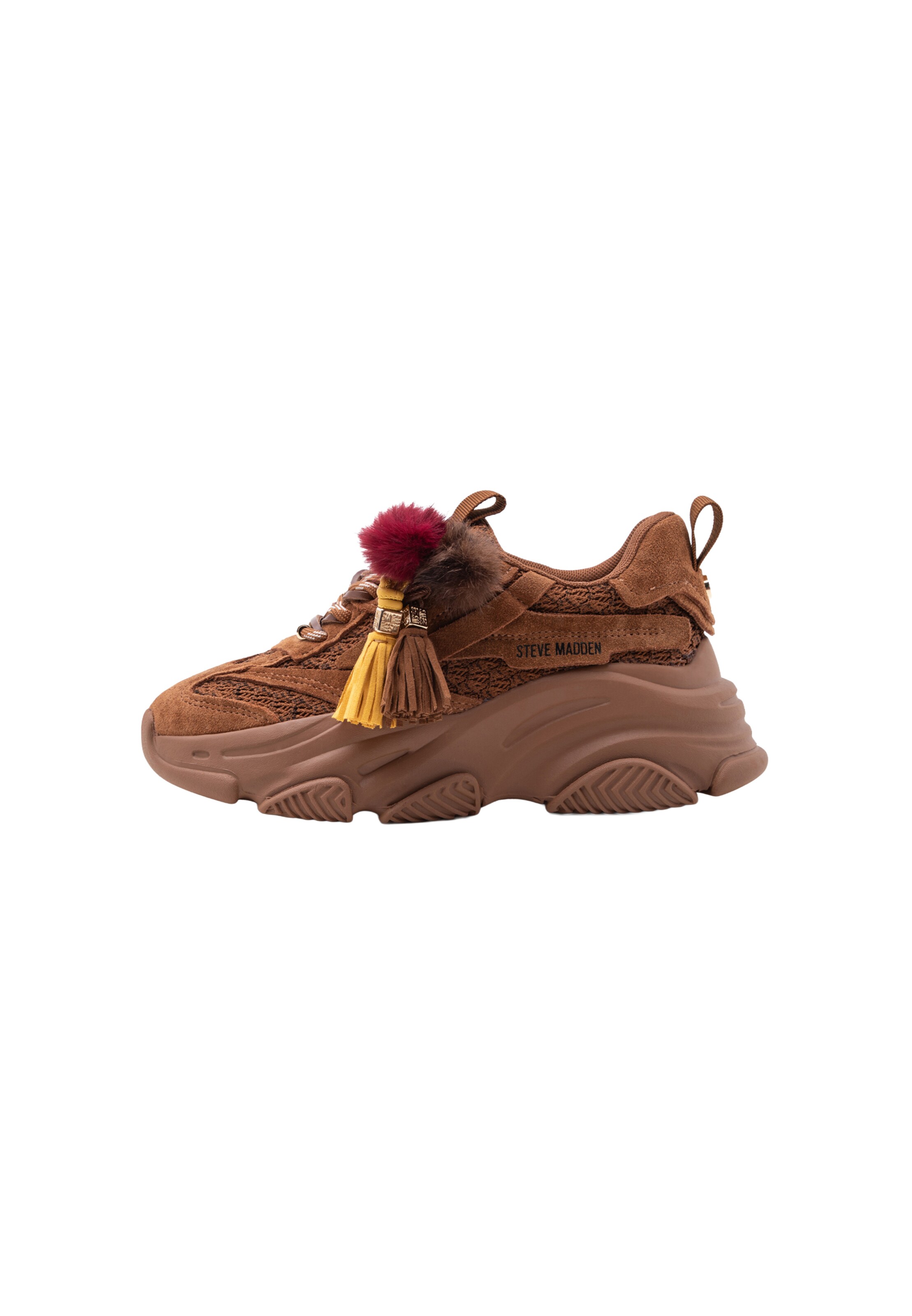STEVE MADDEN Baskets basses 'Possession' en 36 en caramel, Vue avec produit