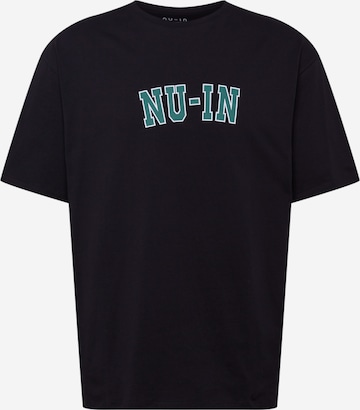 T-Shirt NU-IN en noir : devant