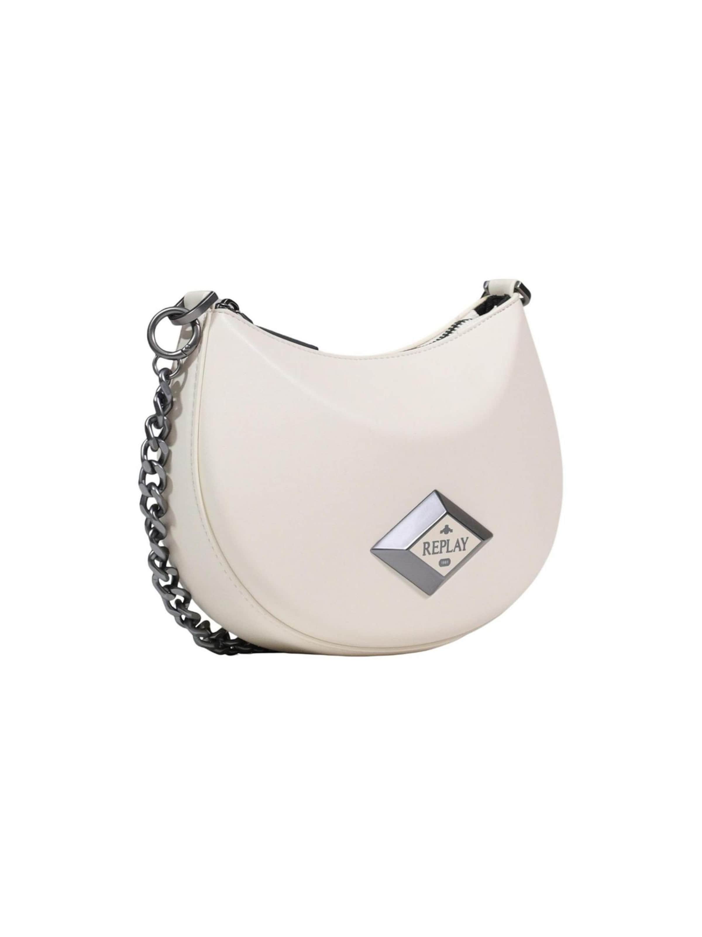 Borsa a spalla 'FW3762.000.A0015G' di REPLAY in bianco