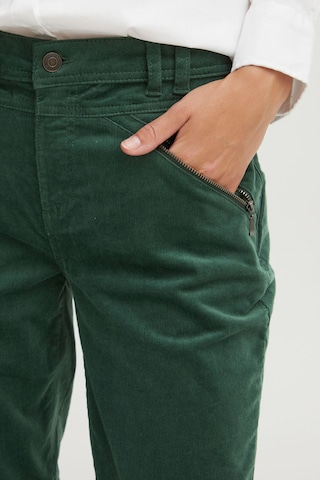 Fransa Regular Pants 'TEAN' in Green