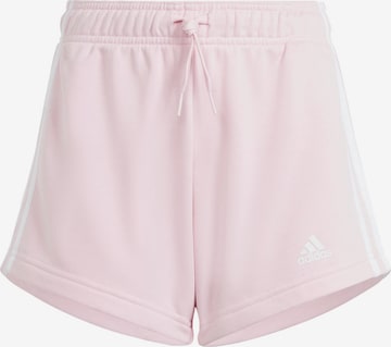 ADIDAS SPORTSWEAR Workout Pants in Pink: front