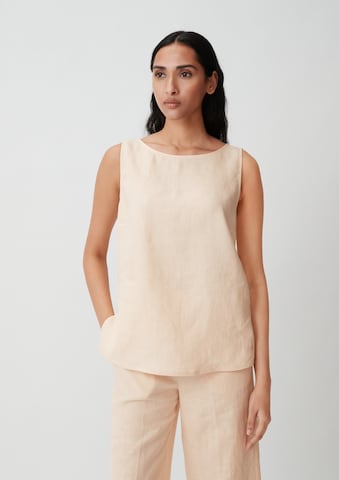 COMMA Blouse in Beige: voorkant