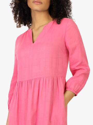 Robe mint & mia en rose : devant