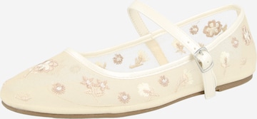 GLAMOROUS Nauhaballerina värissä beige: etupuoli