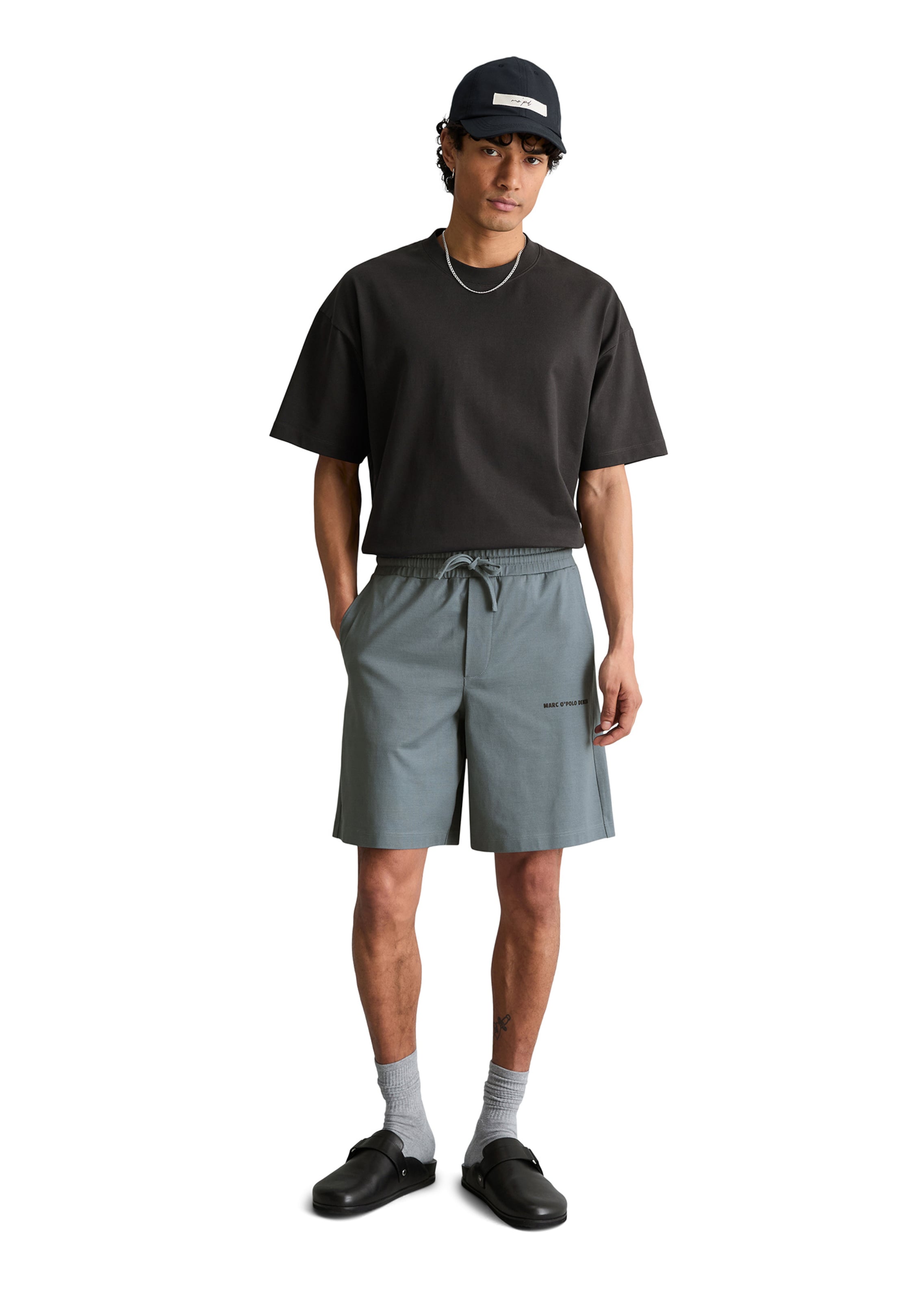 Marc O'Polo DENIM Loosefit Broek in Blauw