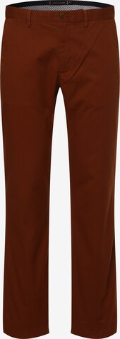 TOMMY HILFIGER Slim fit Chino Pants 'Denton' in Brown: front