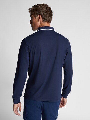 North Sails Shirt 'Coolmax® Piqué-Poloshirt' in Blauw