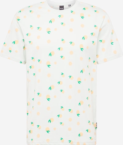 Only & Sons T-Shirt 'KENDALL' in limette / mint / pastellorange, Produktansicht