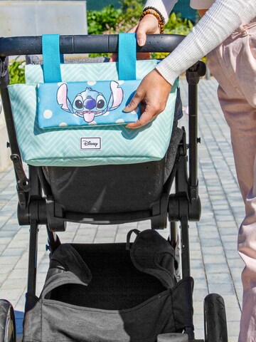 DISNEY Luiertas ' Stitch ' in Blauw: voorkant