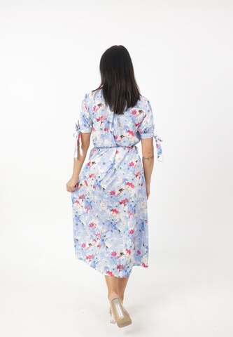 Elara Blusekjole i blå