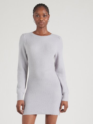 Miss Selfridge Трикотажное платье в Серый: спереди