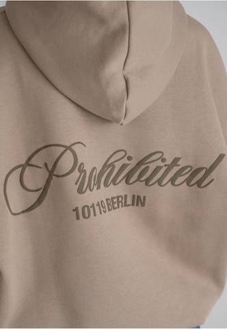 Sweat-shirt 'Hometown' Prohibited en gris